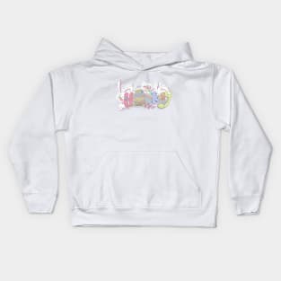 Hooray Easter egg Kids Hoodie